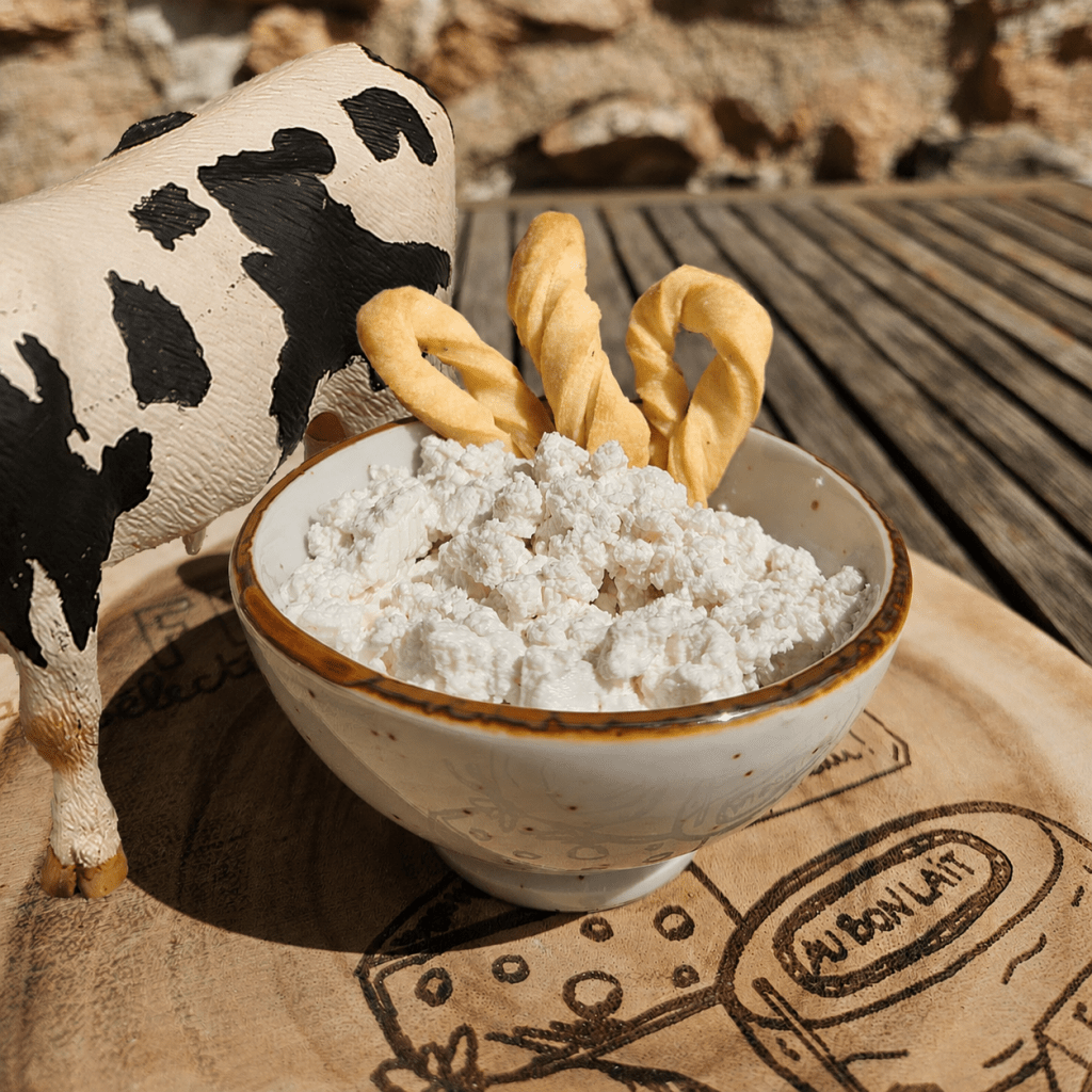 image illustrant la ricotta de vache