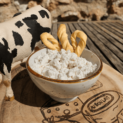 image illustrant la ricotta de vache